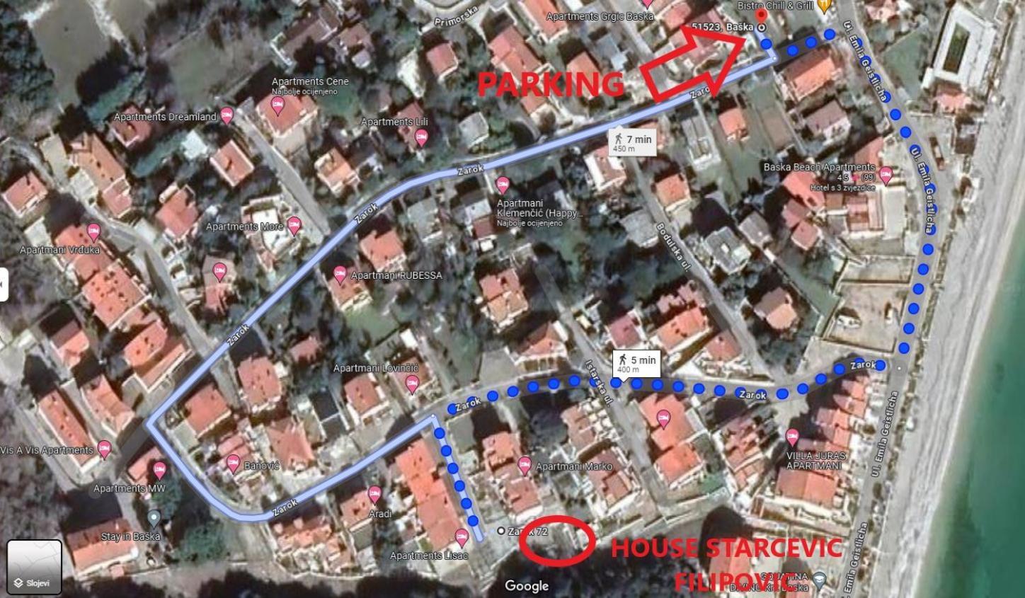 Apartment Starcevic Filipovic باشْكا المظهر الخارجي الصورة